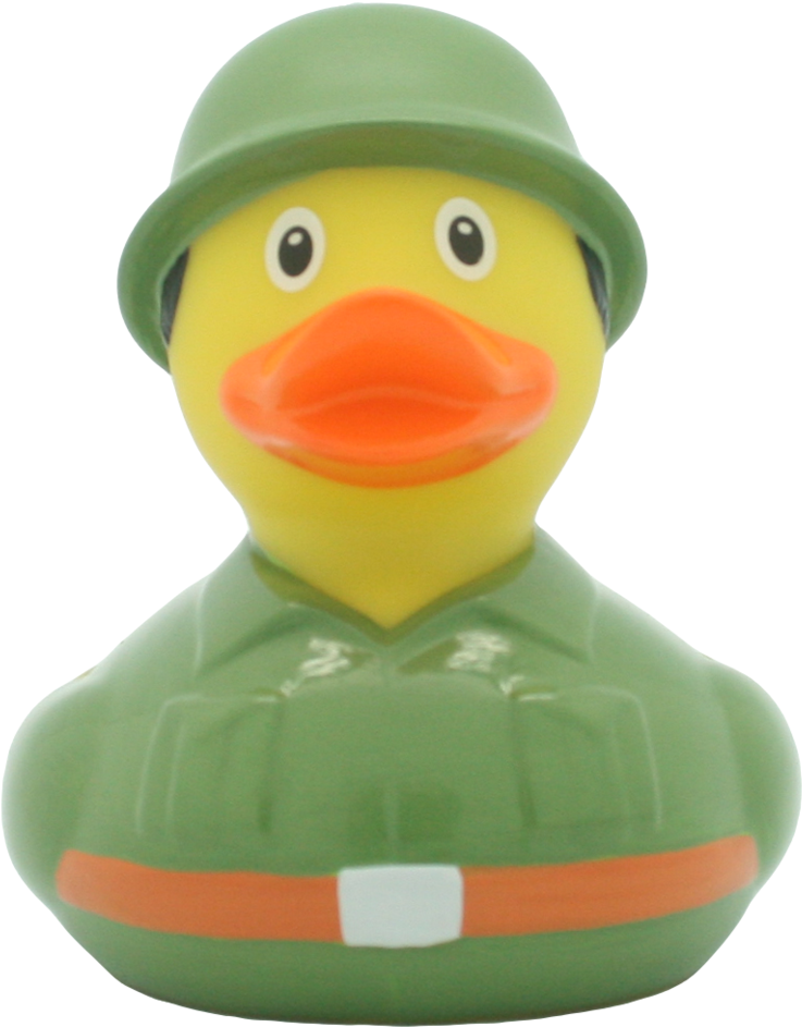 Soldier Rubber Duck By Lilalu - Soldier Rubber Duck By Lilalu (1024x1024)