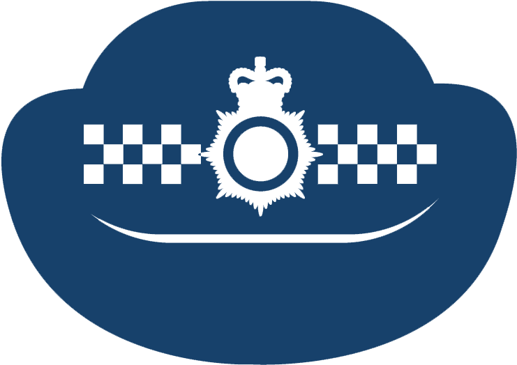 Police Hat Icon - Emblem (748x748)