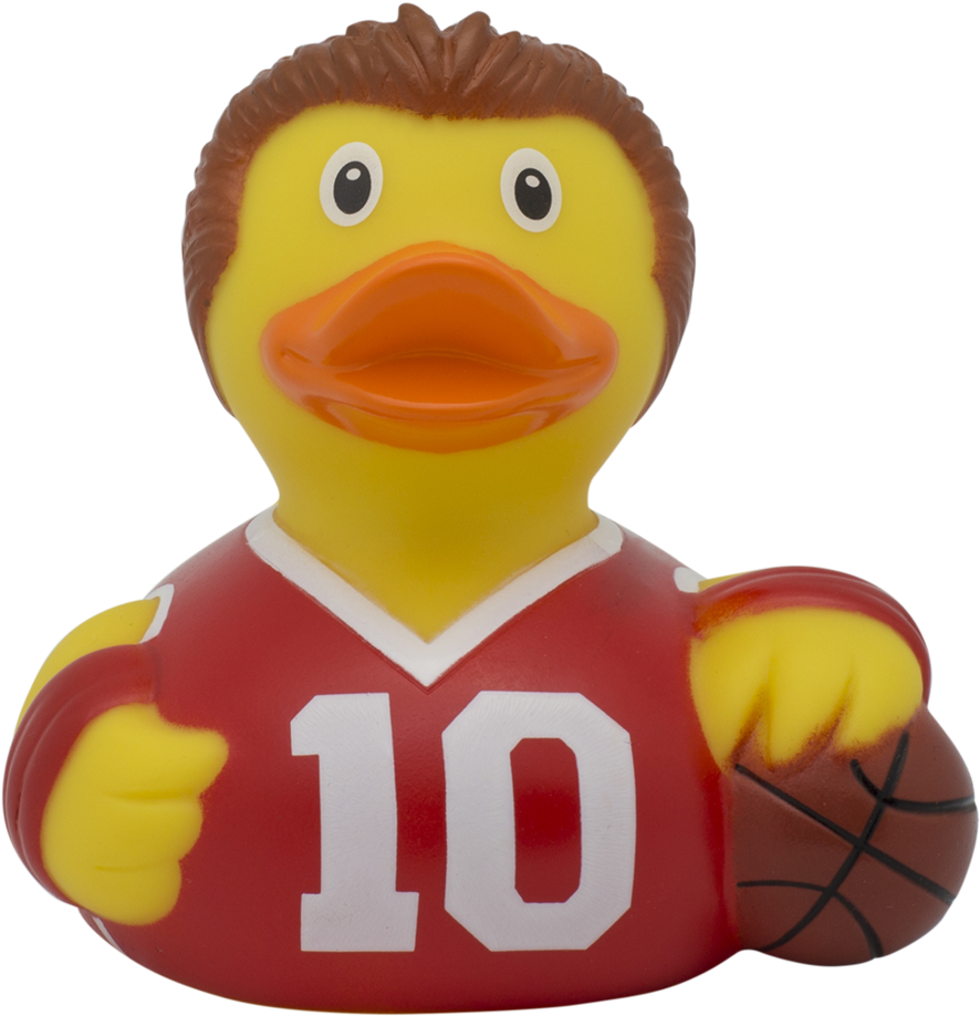 Basketball Player Rubber Duck By Lilalu - Rubber Duck (1024x1024)