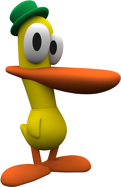 Gabriel Character Cartoon Fan Art - Pocoyo Pato (640x770)