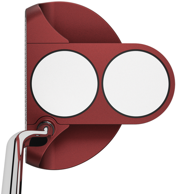Odyssey Putter, Odyssey O Works Red 2 Ball, Rh - Odyssey O-works Red 2-ball Putters (700x700)