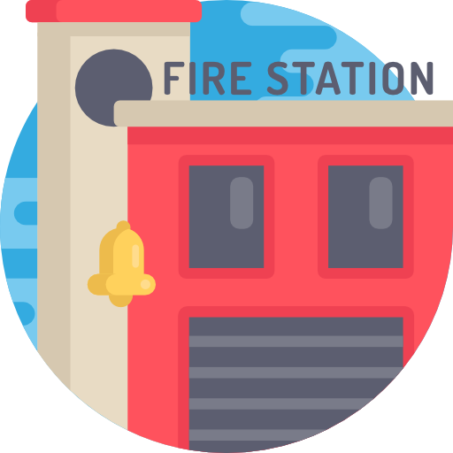Fire Station Free Icon - Fire Station (512x512)
