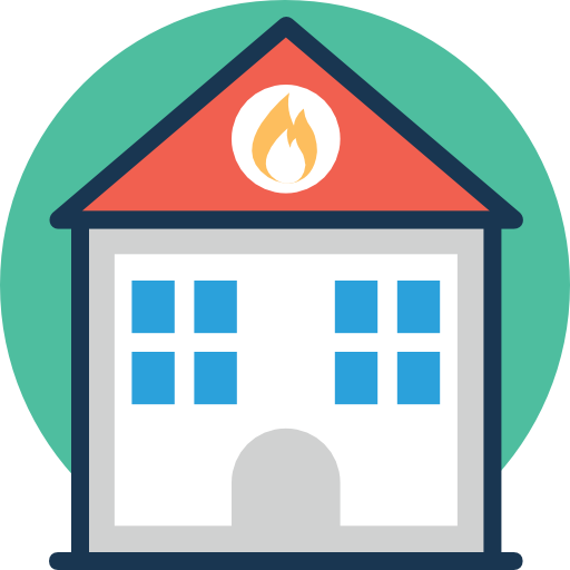 Fire Station Free Icon - Fire Department (512x512)