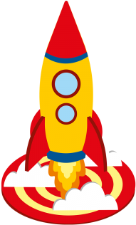 Startup Rocket Launch Illustration, Startup, Business, - Marketing (360x360)