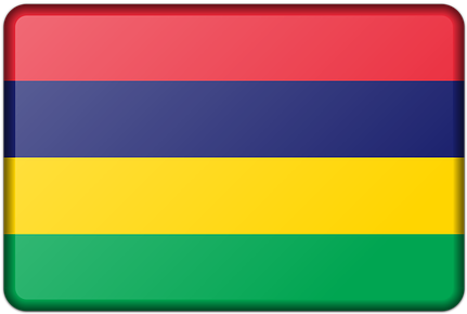 Banner, Dekoration, Flagge, Mauritius - Azul Vermelho Amarelo Verde (510x340)