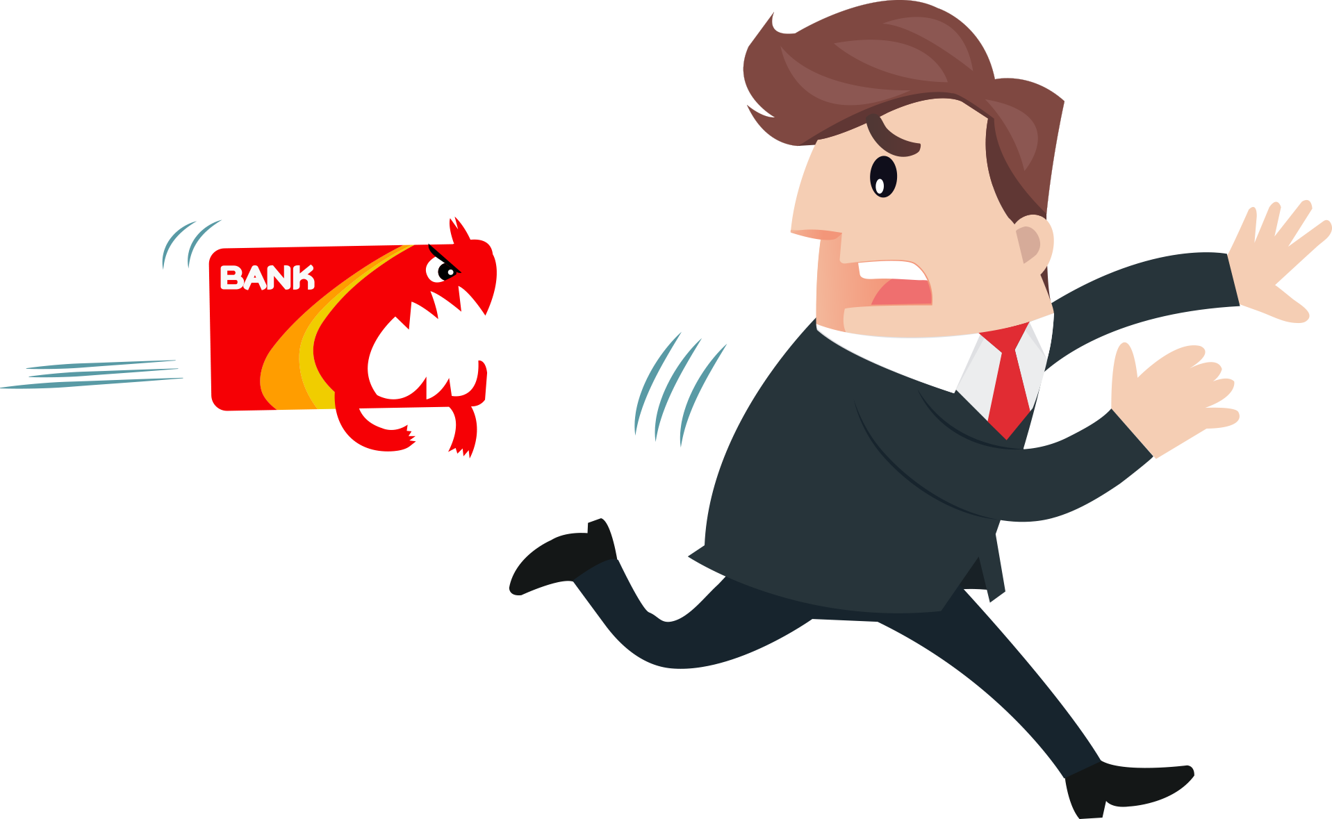 Credit Card Bank Debt Finance - Bombas Animados En Png (1917x1179)