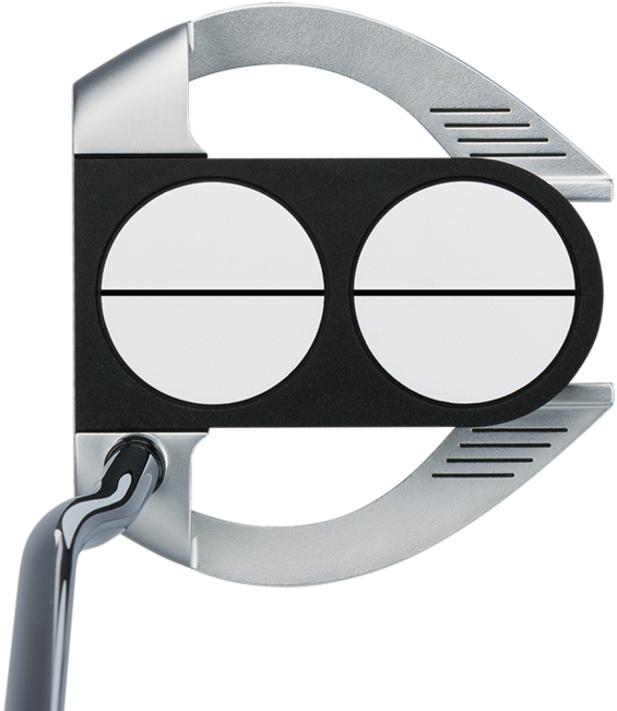 Odyssey Works Tank Versa 2-ball Fang Putter - Odyssey Works 2-ball Fang Versa Lined Putter Golf Club (768x768)