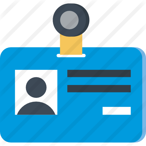 Id Card - Id Card Flat Icon Png (512x512)