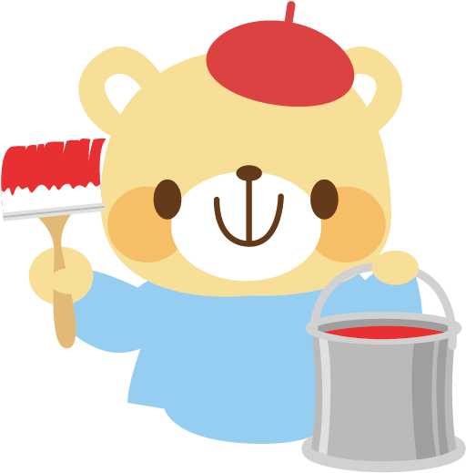 Bear Painting Cartoonist - Bear (625x624)