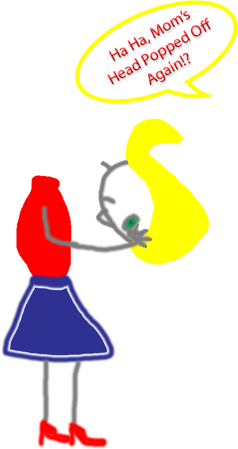 Mamas Head Popping Off - Mama Had A Baby And Its Head Popped Off (604x952)