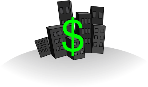 Finance Companies Clip Art - City Clip Art (600x440)