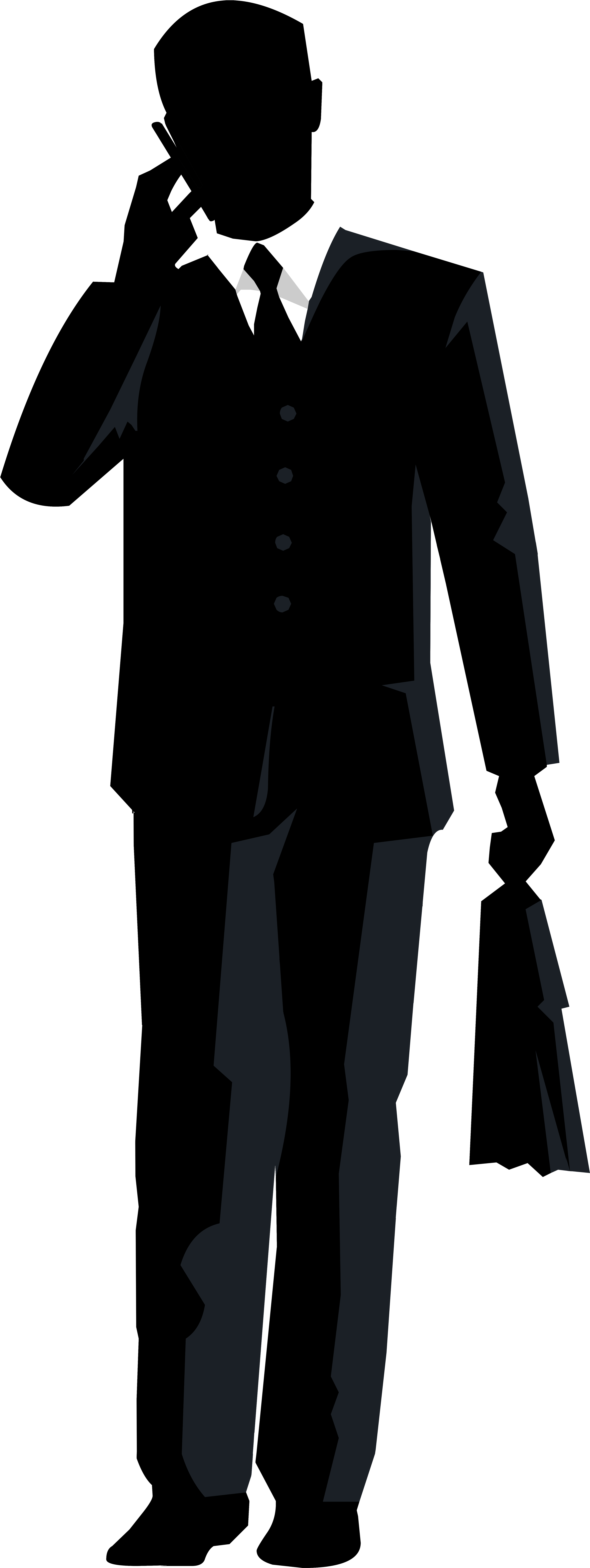 Suit Clipart Transparent - Man Clipart Transparent Background (3111x8000)