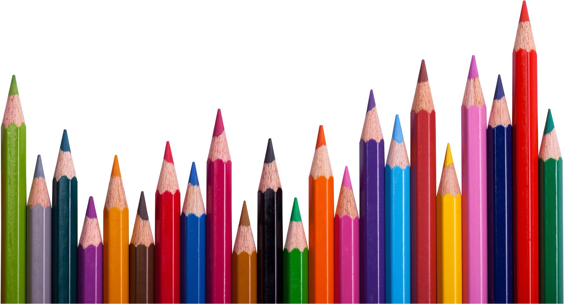 Color Pencils Png (2083x1091)