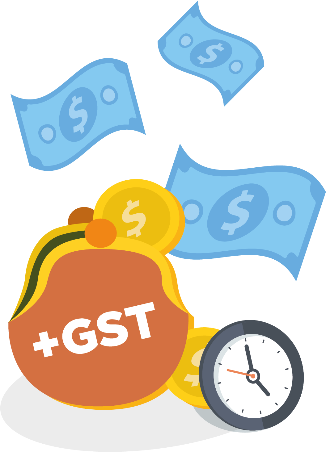 "times Are Bad, Cost Of Living Is Going Up, Gst - "times Are Bad, Cost Of Living Is Going Up, Gst (1150x1534)