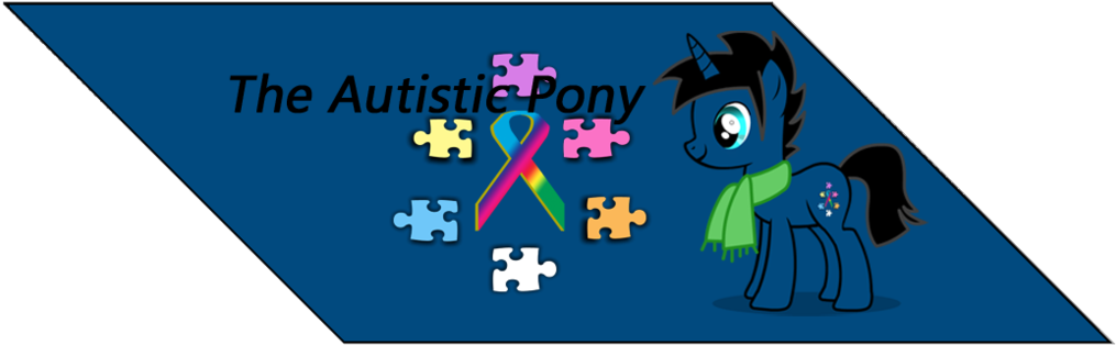 Free Commission The Autistic Pony Button By Zecter - Cartoon (1024x349)