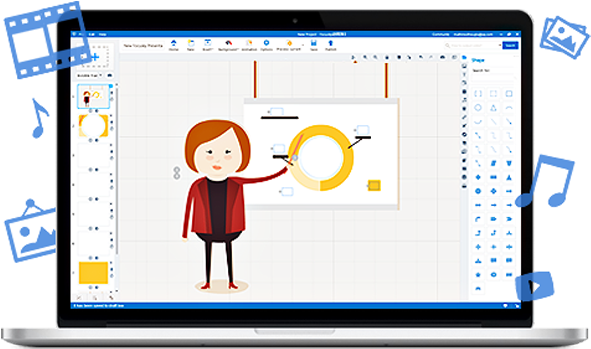 Animated - Animated Hd Project Presentation (650x600)