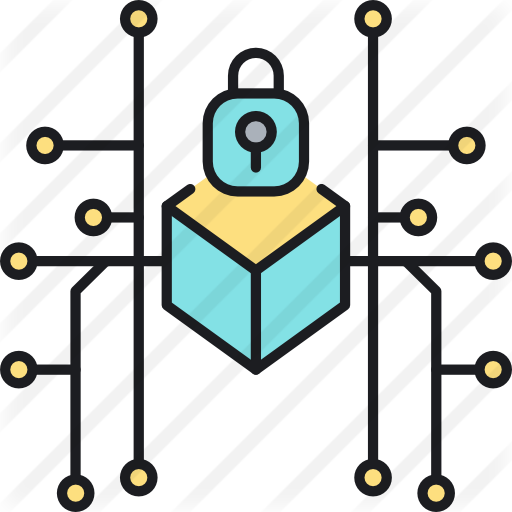 Blockchain Free Icon - Cryptocurrency (512x512)