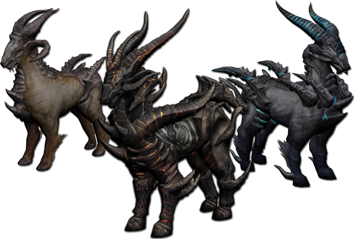 You Can Buy Pack Of All 3 Deers Or Antelopes For 15€ - Statue (1386x937)