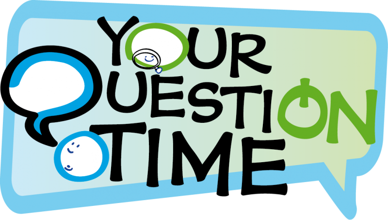 Your Question Time - Question Time Clipart (800x453)