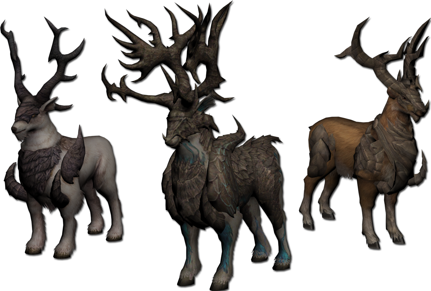 You Can Buy Pack Of All 3 Deers Or Antelopes For 15€ - Metin 2 Mount Pack (1376x928)