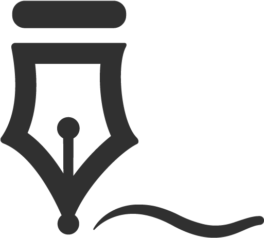 Signature Icon - Signature - (512x512) Png Clipart Download