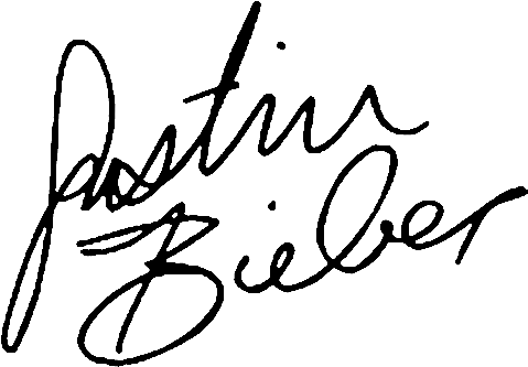 Justin Bieber Signature (491x355)