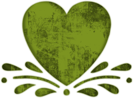 Heart Shaped Leaf Clipart - Give Thanks Heart Greeting Card (512x512)