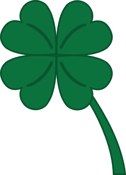 Modern Ideas Picture Of 4 Leaf Clover Clip Art At Clker - Modern Ideas Picture Of 4 Leaf Clover Clip Art At Clker (426x594)