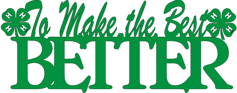 4-h Motto Transparent - 4 H Clip Art (765x301)