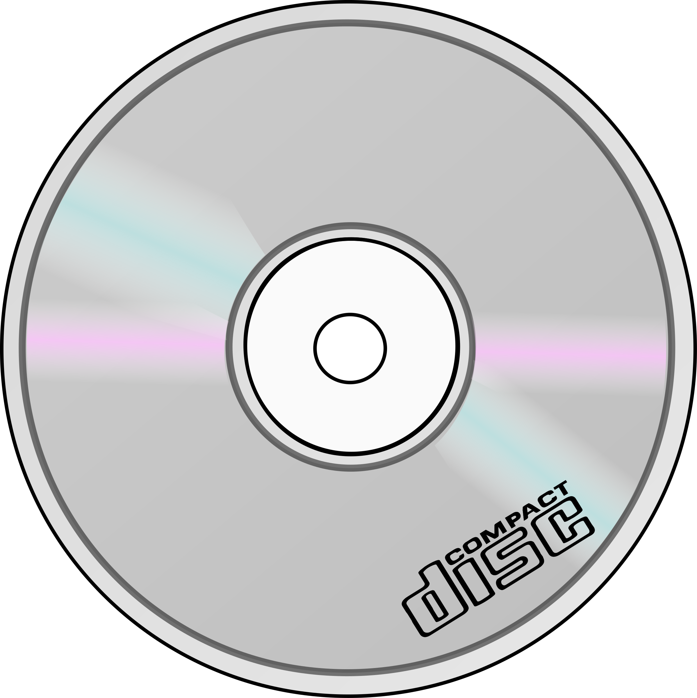 This Free Icons Png Design Of Compact Disc - Compact Disk Clipart (2397x2400)