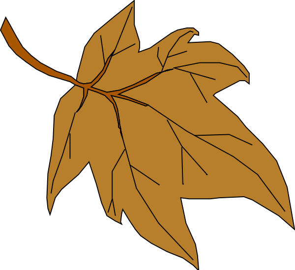 Fall Leaves Clip Art (600x549)