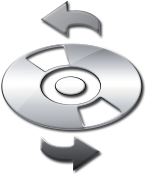 Glossy Silver Icon Media Cd - Stock.xchng (512x512)