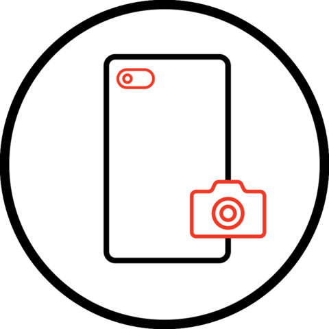 Back Camera Repair For Iphone 6 Plus Tpk Wireless - Circle (480x480)