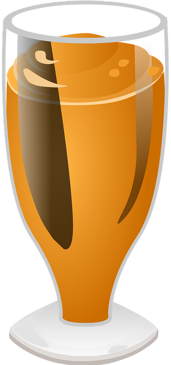 Orange Juice Clipart 23, - น้ำ ผล ไม้ Png (360x720)