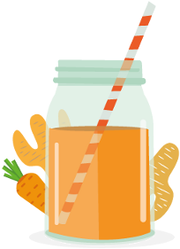 Juices Carrot Clipart - Carrots Juic Clipart Png (400x400)