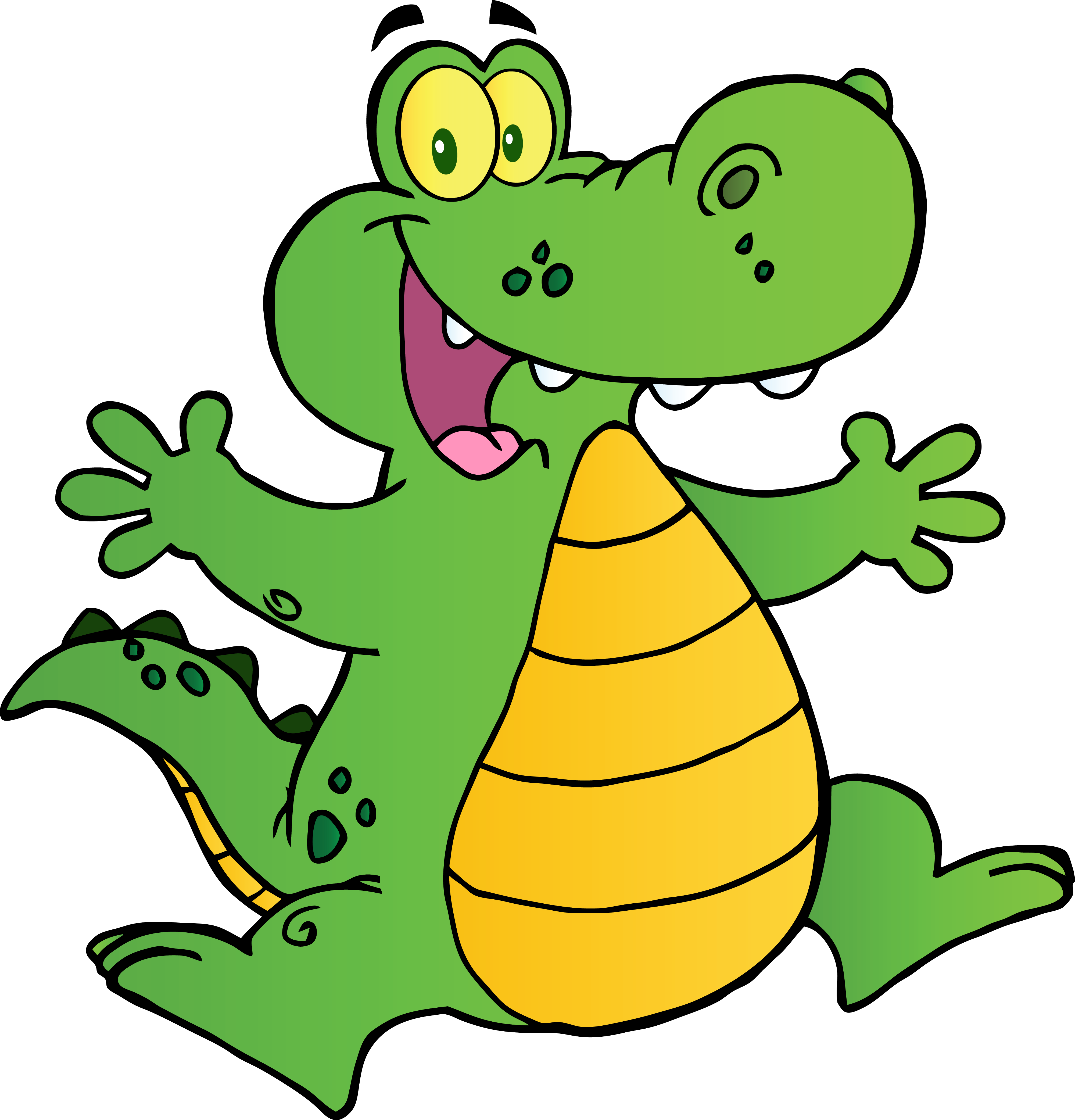 Ascension Catholic School - Alligator Cartoon (4000x4167)