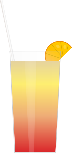 Juice Cocktail Clipart Png (282x598)