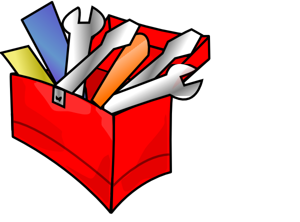 Red Toolbox Clip Art - Reading Strategies Toolbox (600x444)
