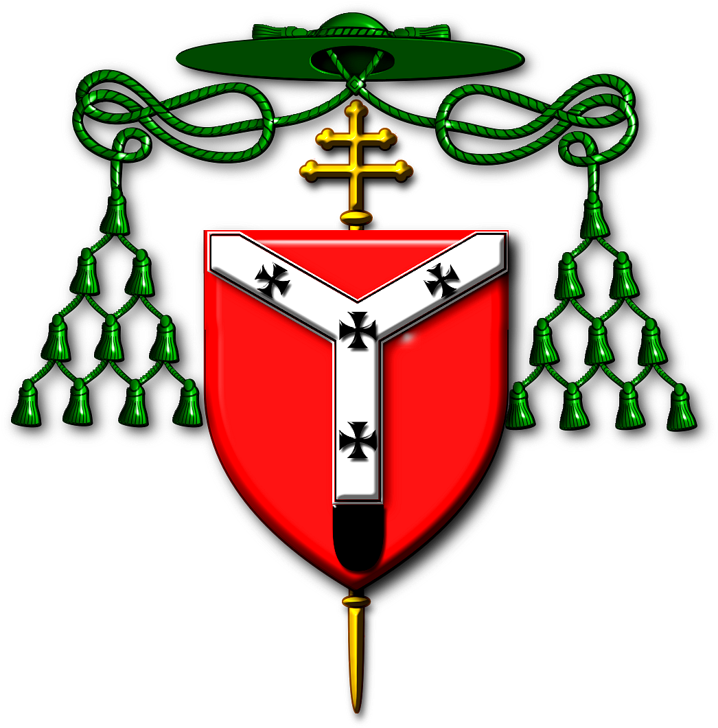 Coat Of Arms Of The Roman Catholic Archdiocese Of Westminster - Roman Catholic Archdiocese Of Bologna (1100x1123)
