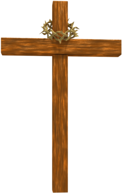 Wooden Cross Transparent Background (344x500)