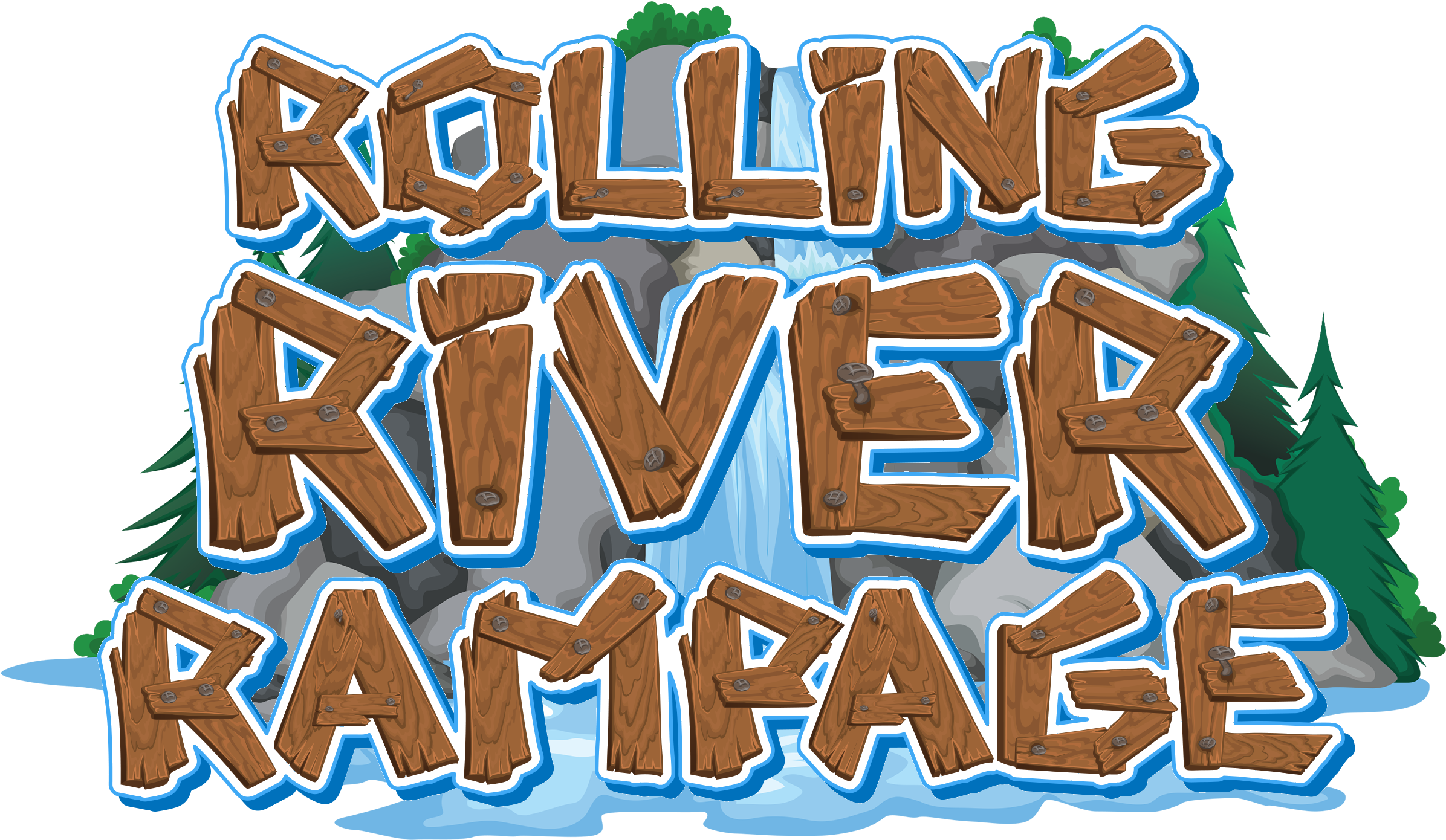 Vbs July 9-12 - Rolling River Rampage Clip Art (2400x1399)
