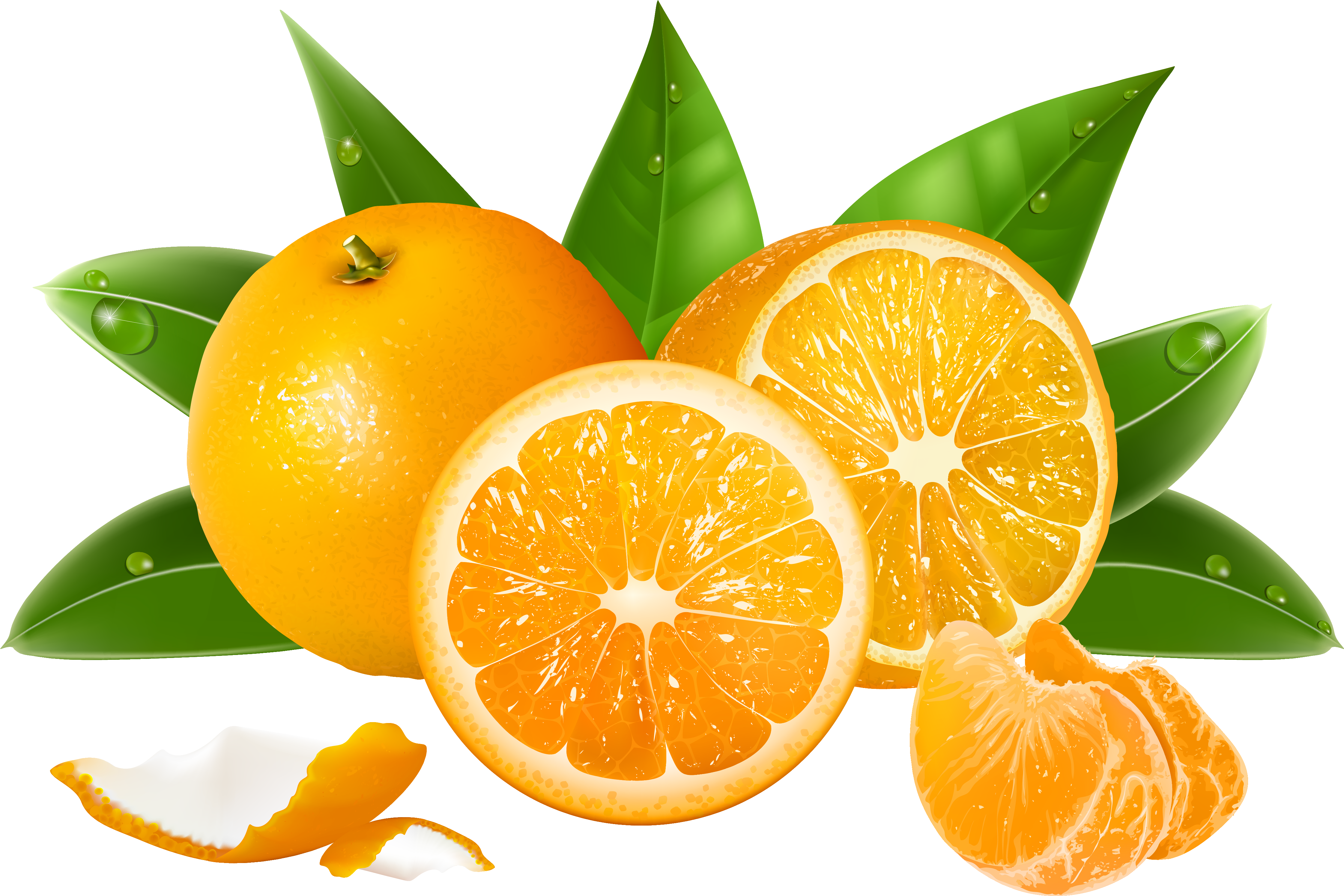 Oranges Png Clipart Image - Hkfv Superb Amazing Creative Convenience Using Cut (4545x3038)