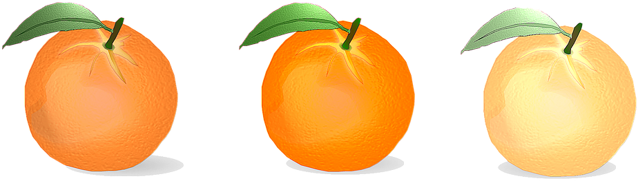 Orange, Vector, Citrus Fruits, Fruit - Orange (1036x340)