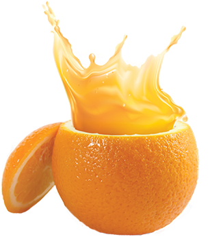 Munoz - Orange Juice Banner Png (600x400)