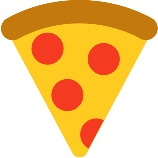 Pizza Salami Emoji Breakfast Cheese Oreo Vector Transprent - Scalable Vector Graphics (512x512)