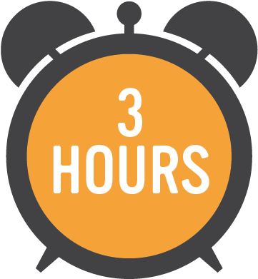 Whole Cheese Pizza Clipart For Kids - 2 Hours Clock Png (400x401)