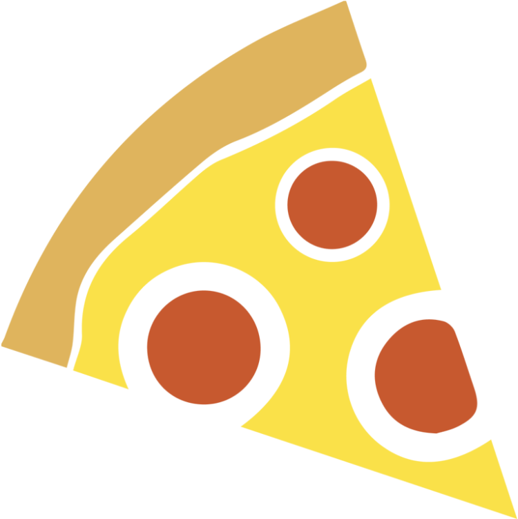 Mozzarella, Mushroom, Pepperoni, Pizza, Slice Icon - Pizza Slice Pizza Icon (1000x750)