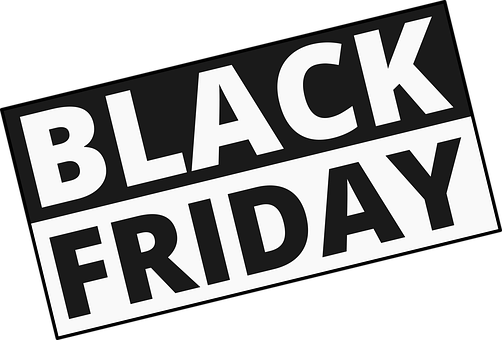 Black, Friday, Black Friday, Sign - Black Friday Clipart (600x406)