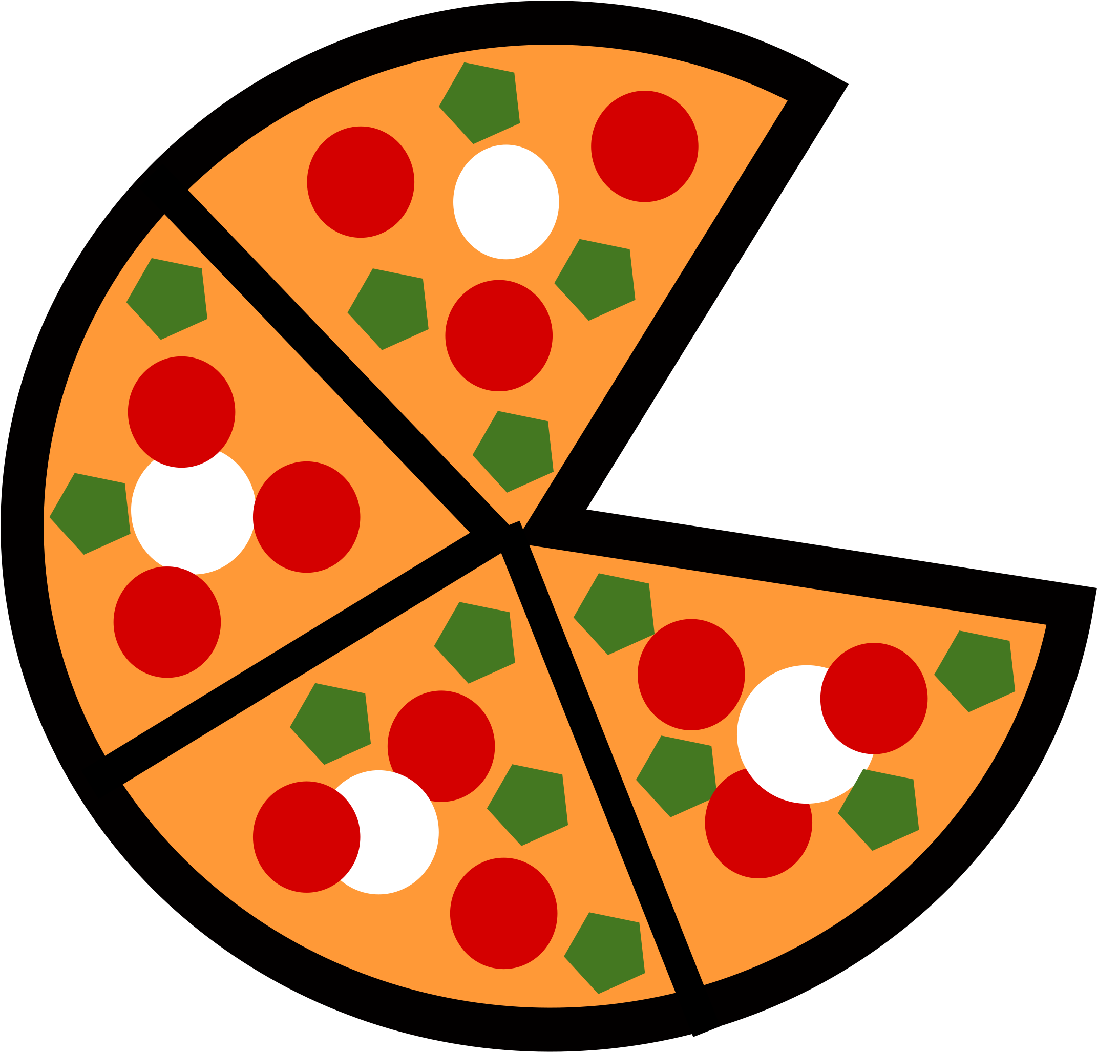 Pizza Clipart Piza - Pizza Animation Png (2400x4800)