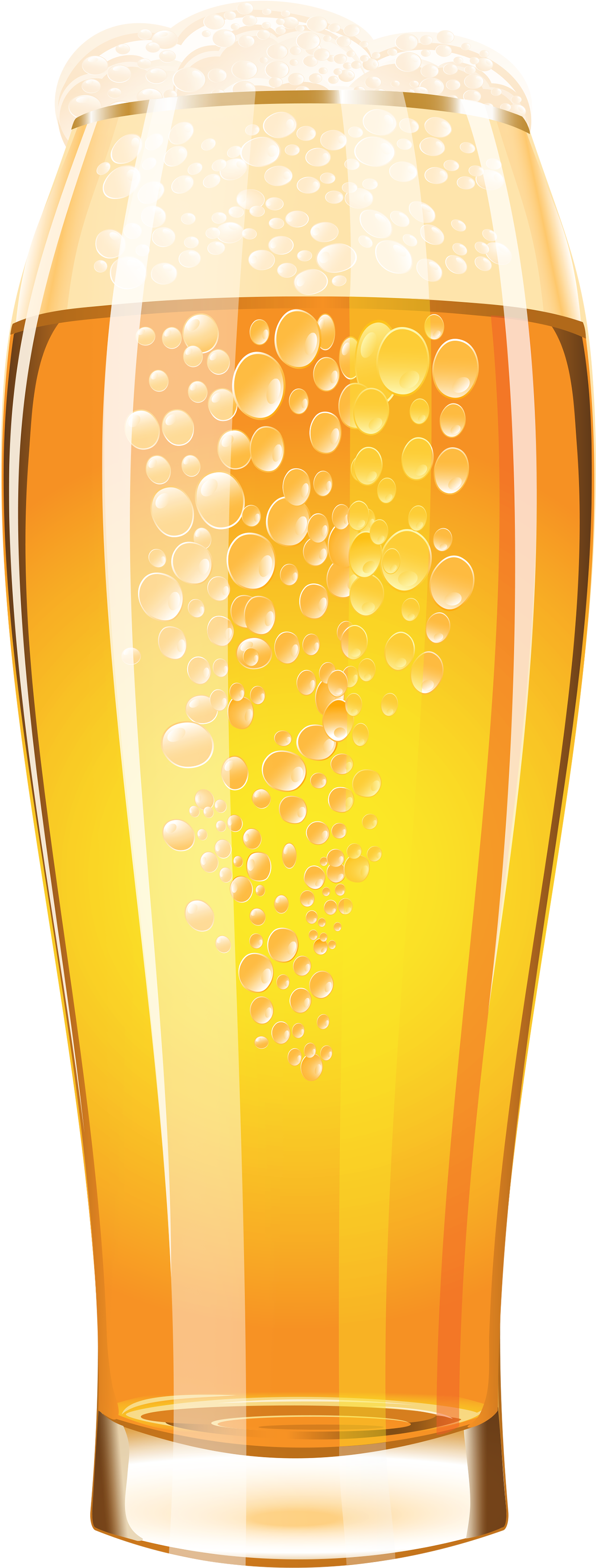 Free Png Clipart Transparent Background Free Png Pizza - Beer Glass Vector Png (1600x3837)